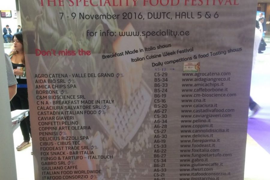Con il progetto Latteria del Curatino al “The Speciality Food Festival” di Dubai